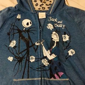 Disney-Nightmare Before Christmas zip-up sweater-M